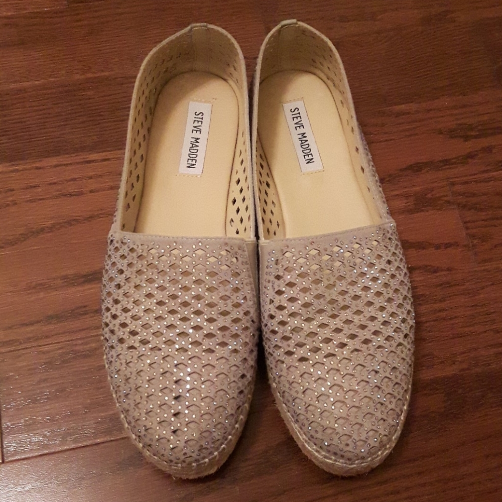 Steve Madden studded loafers